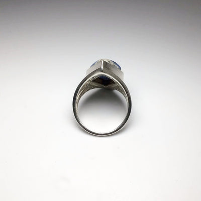 K2 Granite Azurite Ring