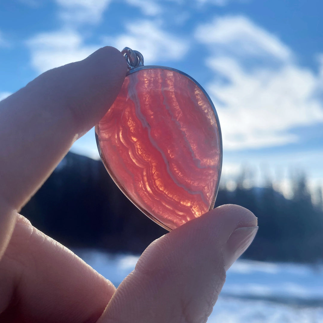 Rhodocrosite Pendant - Rocks and Gems Canada