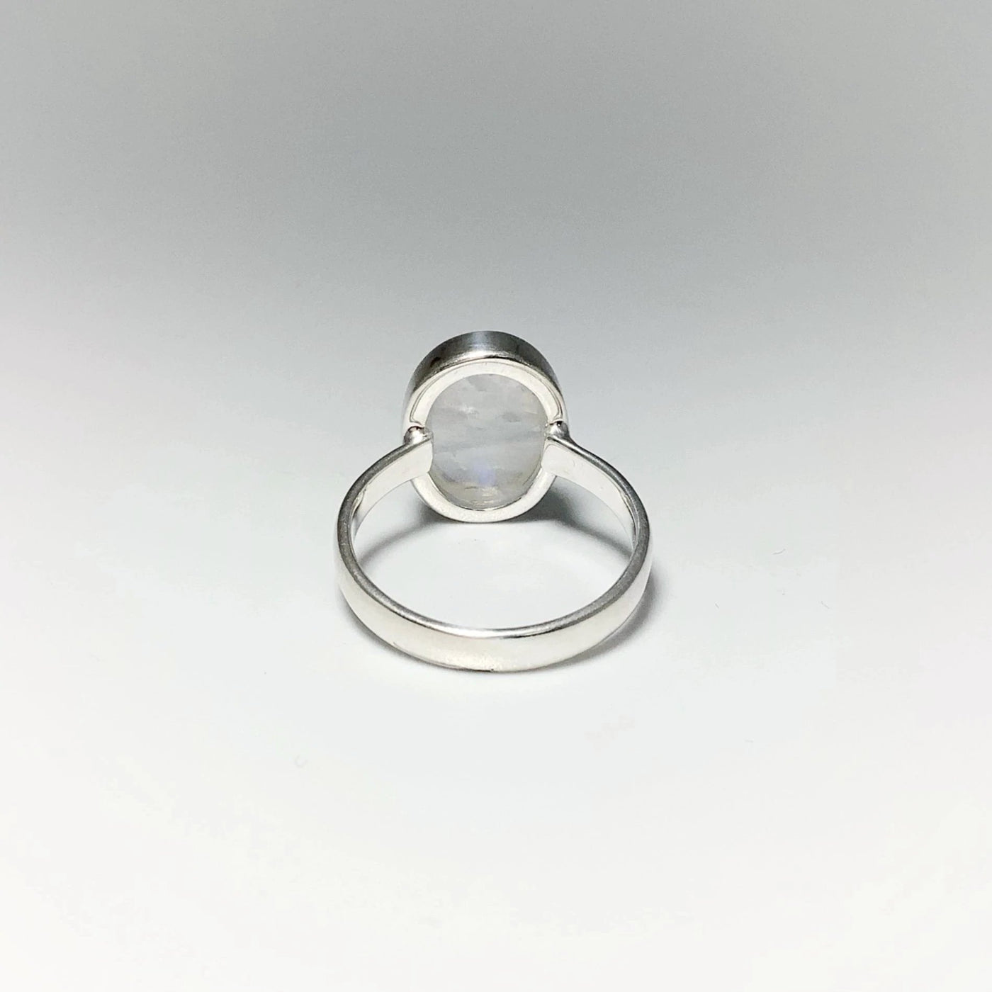 Rainbow Moonstone Ring - Size 7