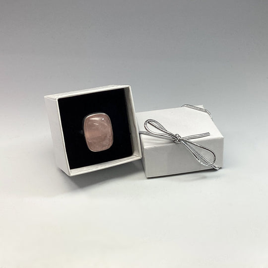 Rose Quartz Ring - Rocks and Gems Canada