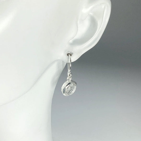 Quartz Dangle Earrings - Rocks and Gems Canada