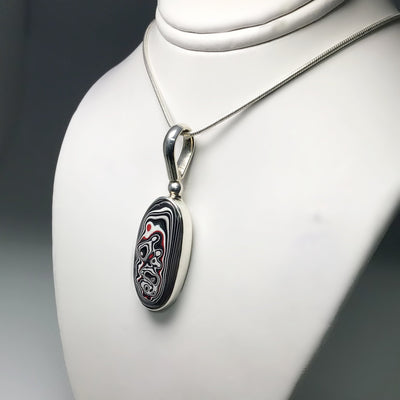 Fordite Pendant