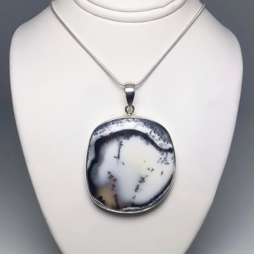 Dendritic Opal Pendant - Rocks and Gems Canada