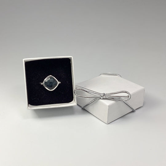 Blue Tiger Eye Ring - Rocks and Gems Canada