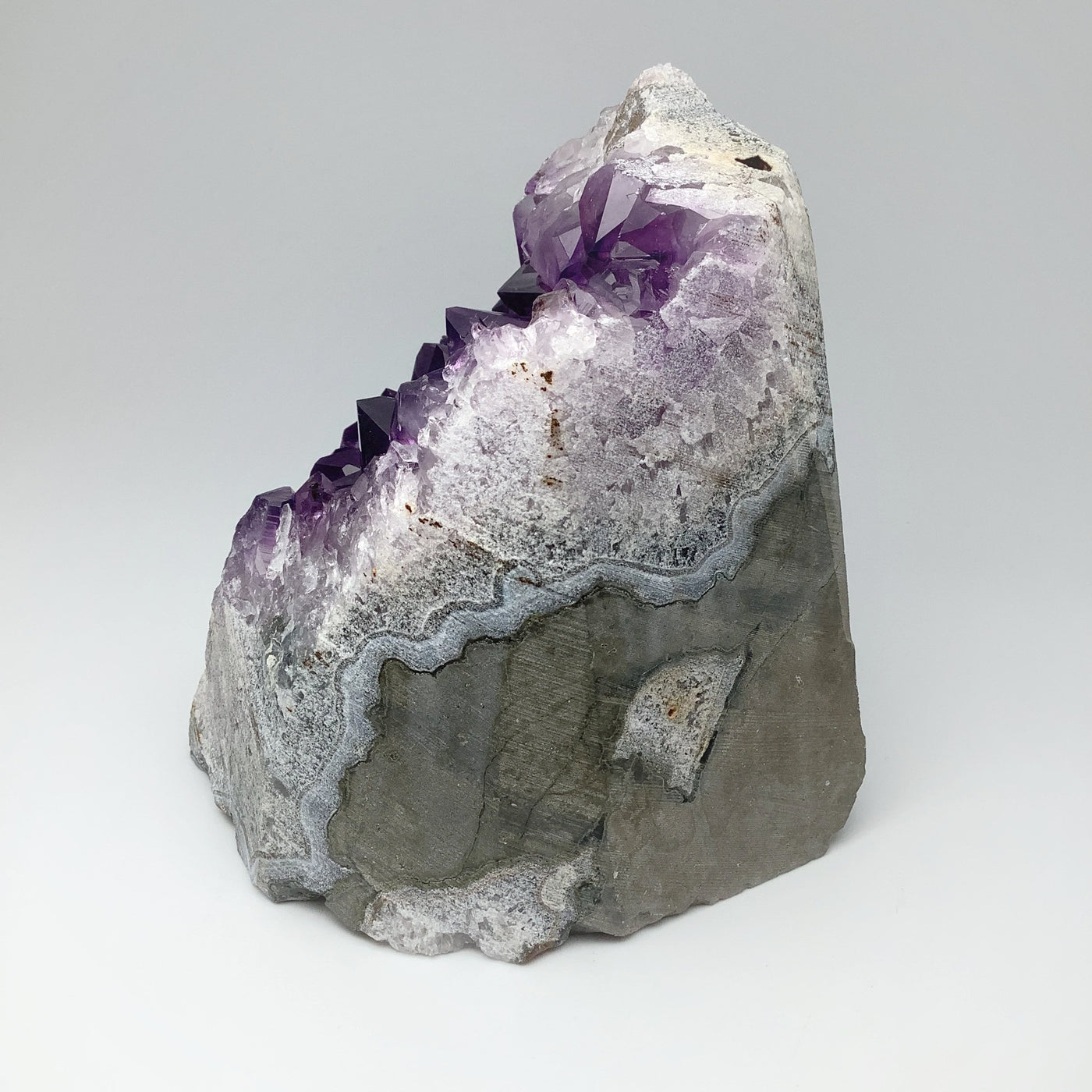 Amethyst Druze Cluster Stand Up