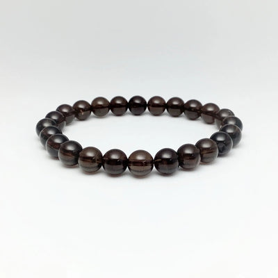 Smoky Quartz Beaded Bracelet