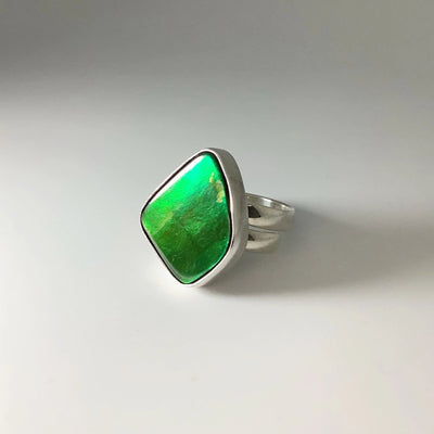 Alberta Ammolite Ring