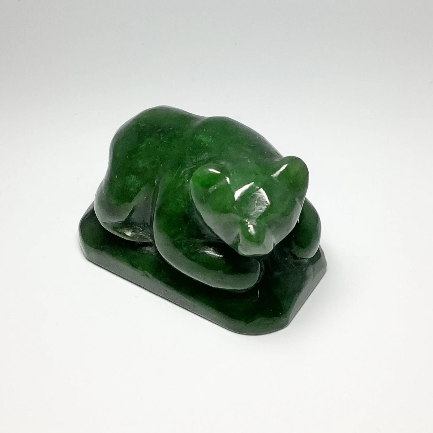 BC Jade Bear Carving