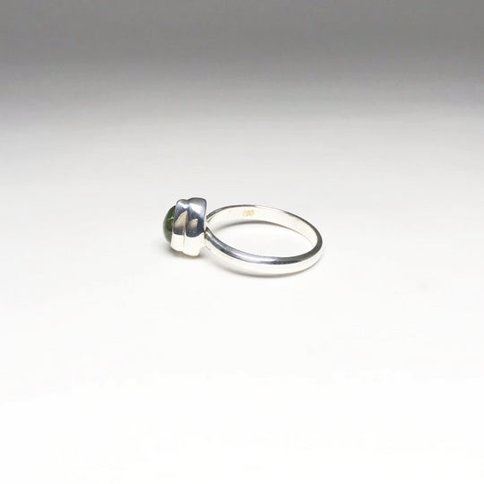 Green Tourmaline Ring - Rocks and Gems Canada