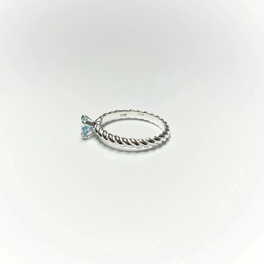 Blue Topaz Ring - Rocks and Gems Canada