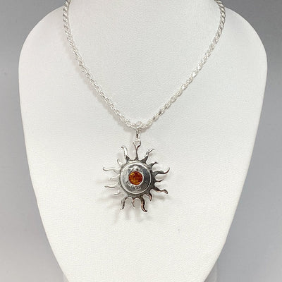 Cognac Amber Pendant