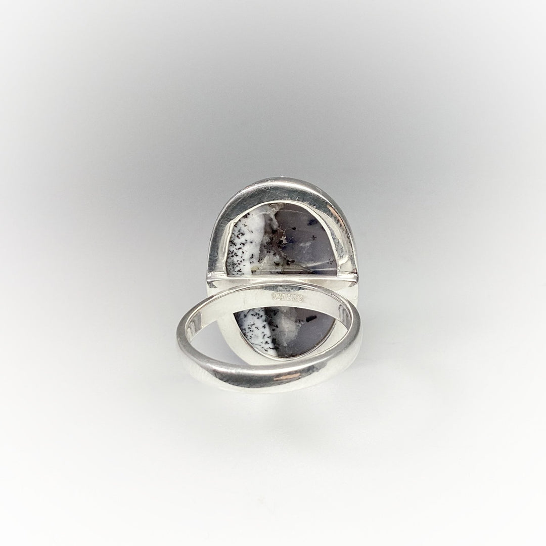 Dendritic Opal Ring - Rocks and Gems Canada