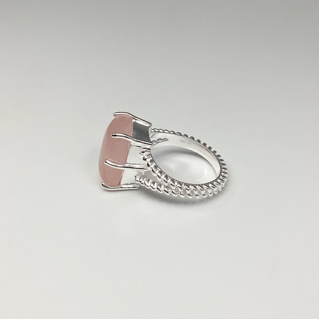 Rose Quartz Ring - Rocks and Gems Canada