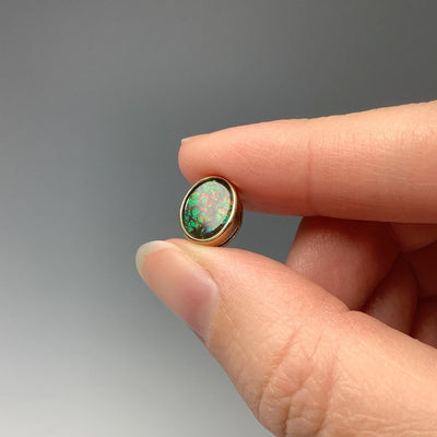 Alberta Ammolite 14K Gold Pendant