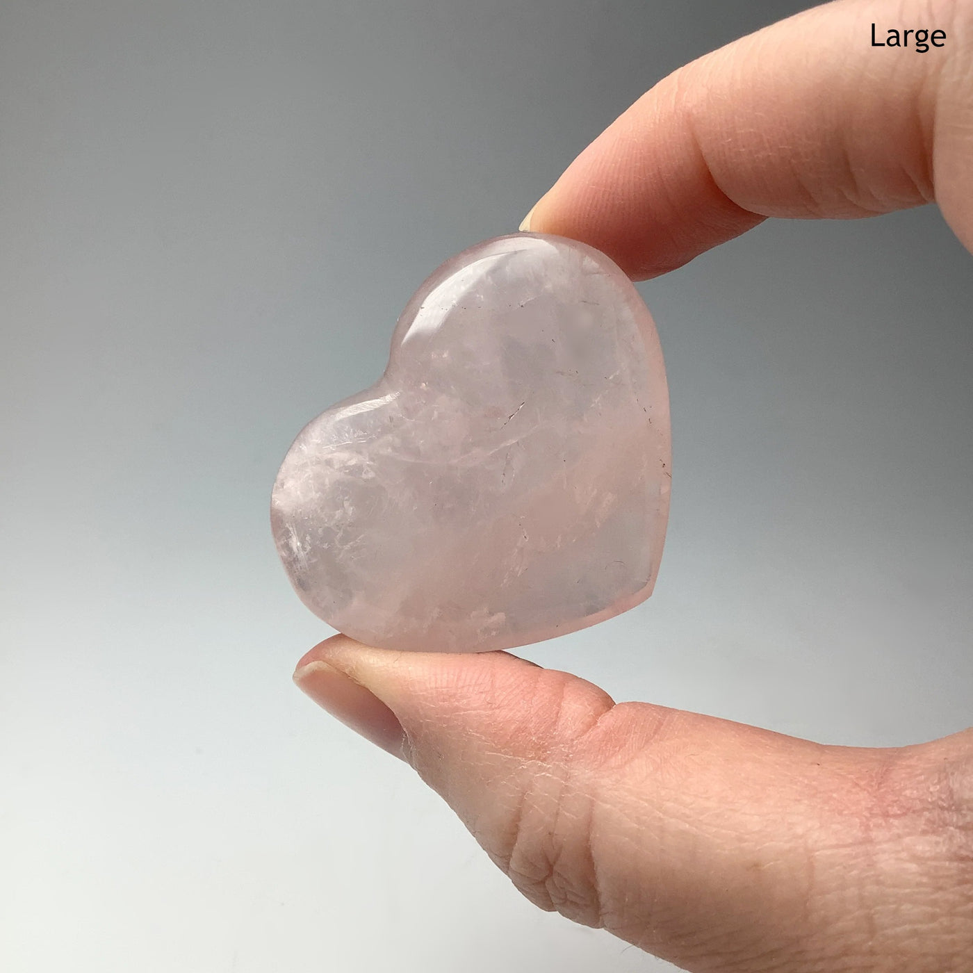 Rose Quartz Heart