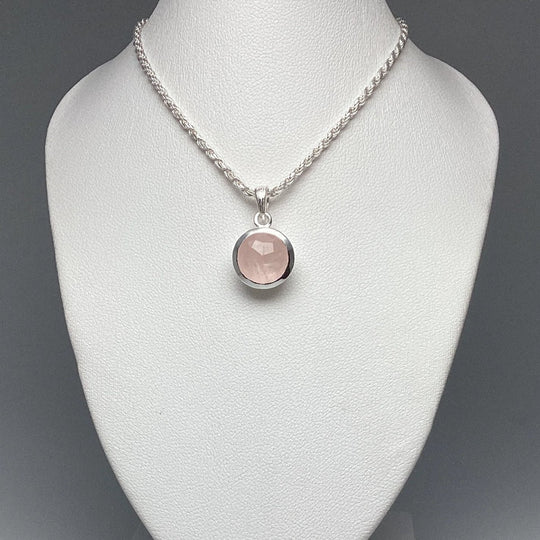 Rose Quartz Pendant - Rocks and Gems Canada