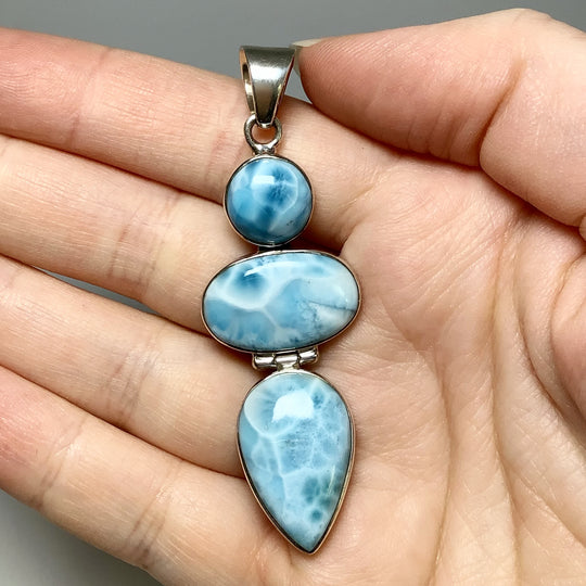 Larimar Pendant - Rocks and Gems Canada
