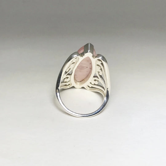Pink Peruvian Opal Ring - Rocks and Gems Canada