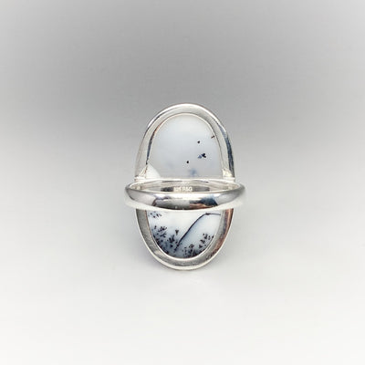 Dendritic Opal Ring