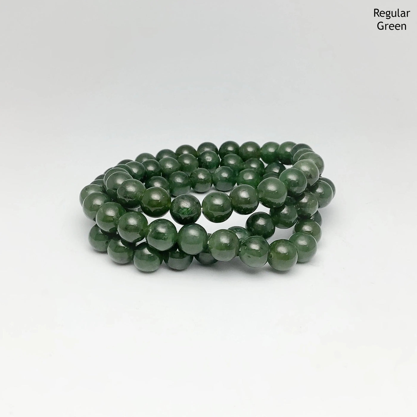 Canadian Jade Triple Wrap Beaded Bracelet