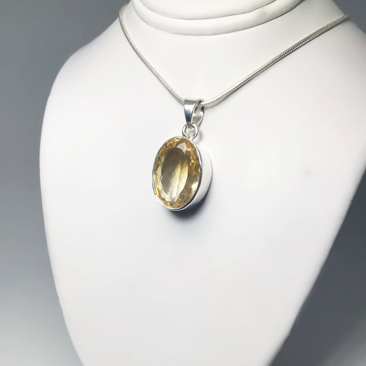 Natural Citrine Pendant