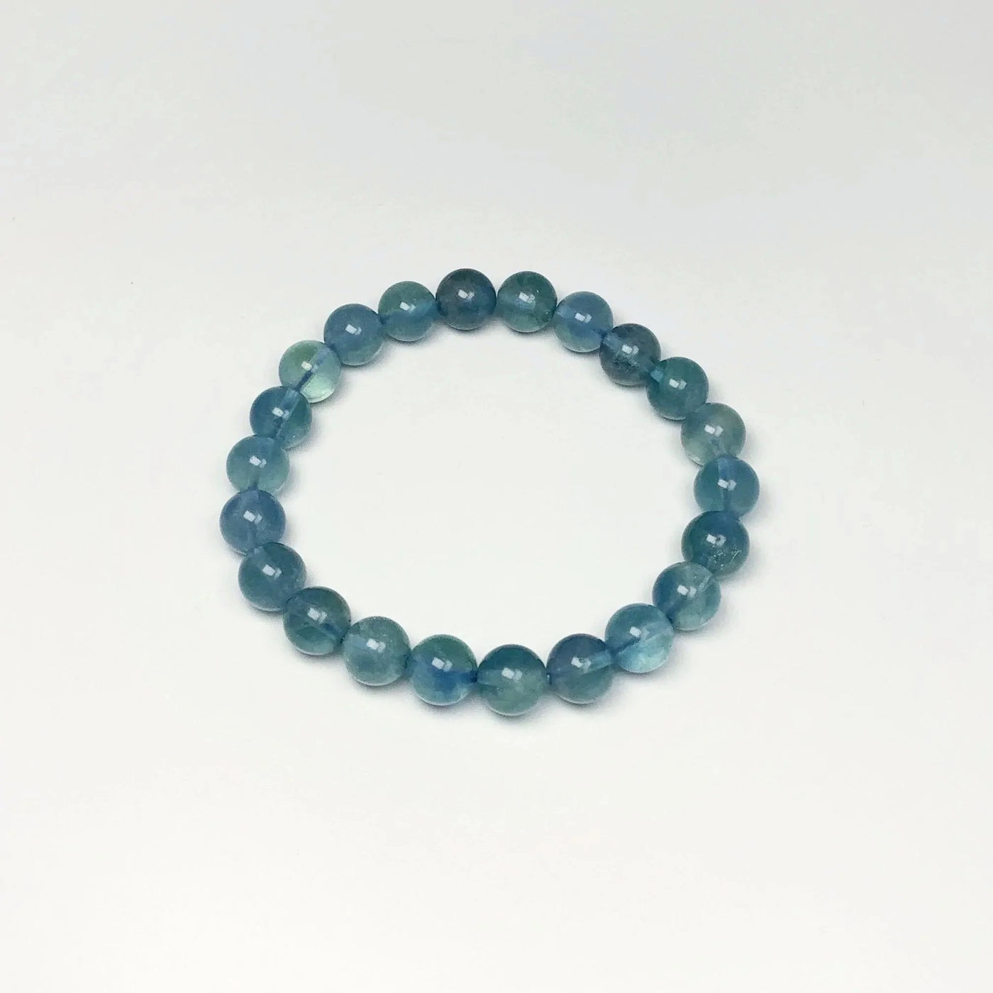 Blue Fluorite Beaded Bracelet