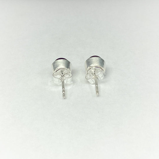 Amethyst Stud Earrings - Rocks and Gems Canada