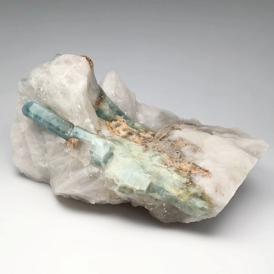 Aquamarine in Matrix - Rocks and Gems Canada