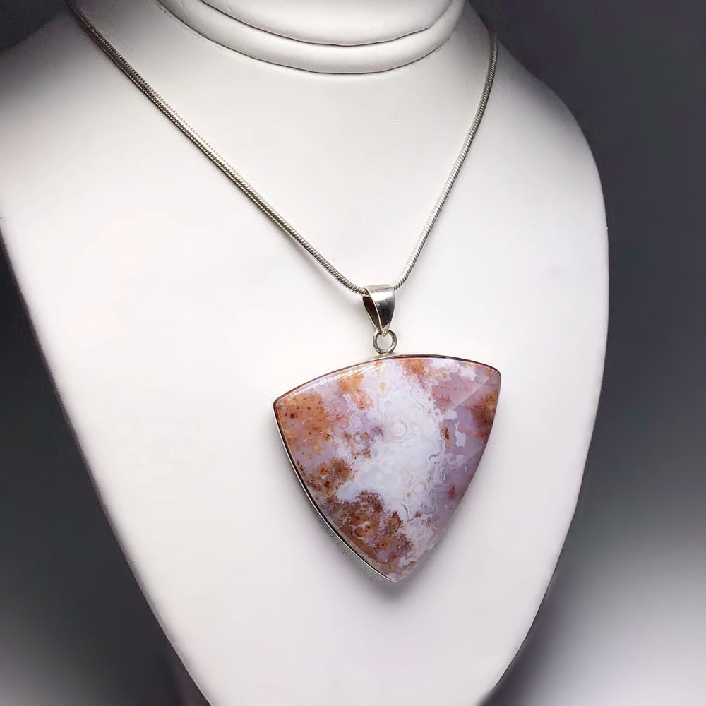 Crazy Lace Agate Pendant - Rocks and Gems Canada