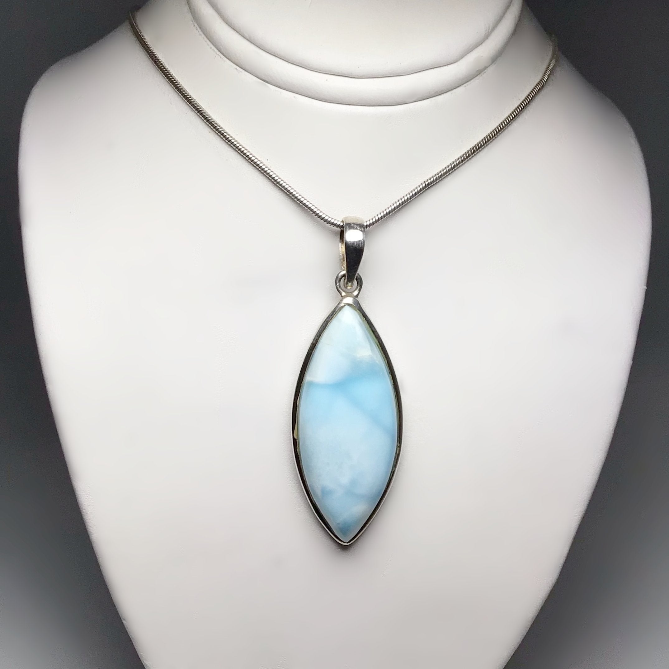 Larimar Pendant - Rocks and Gems Canada