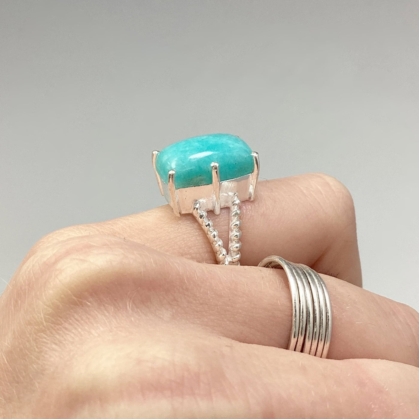 Amazonite Ring