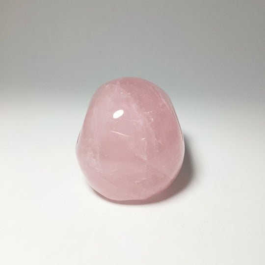 Carved Rose Quartz Skull - Rocks and Gems Canada