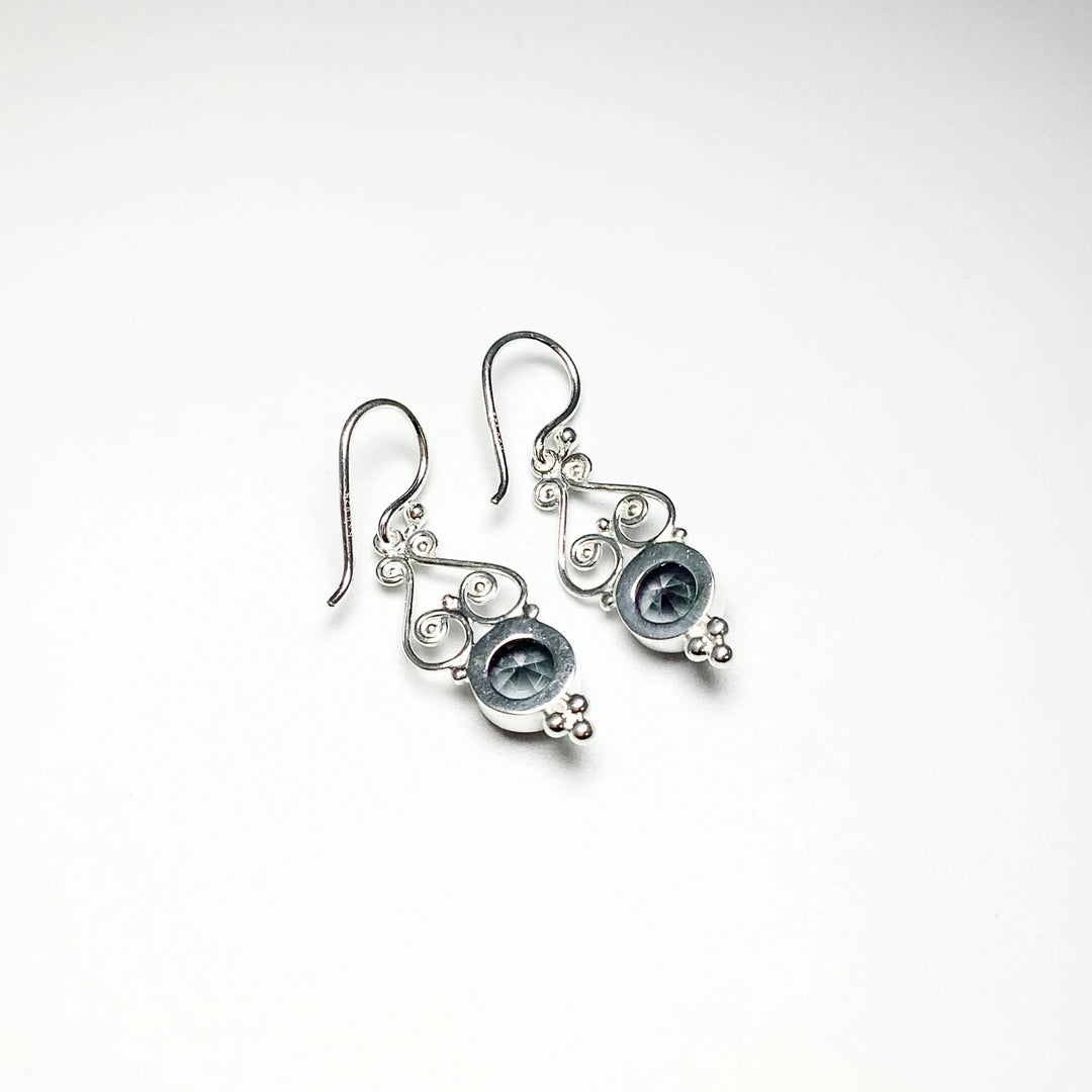 Mystic Topaz Dangle Earrings - Rocks and Gems Canada