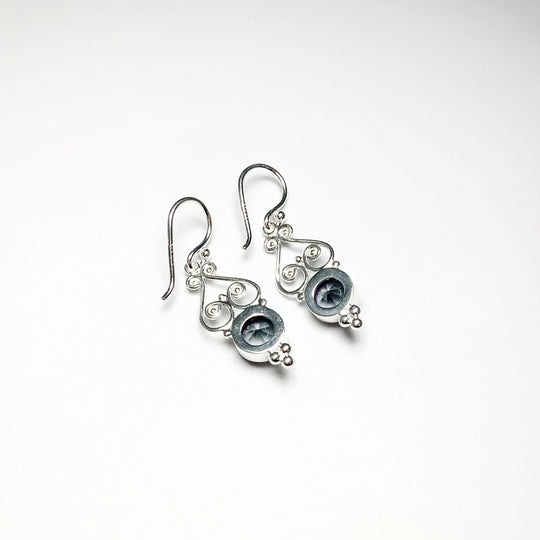 Mystic Topaz Dangle Earrings - Rocks and Gems Canada
