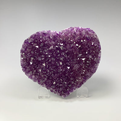 Amethyst Druze Cluster Heart
