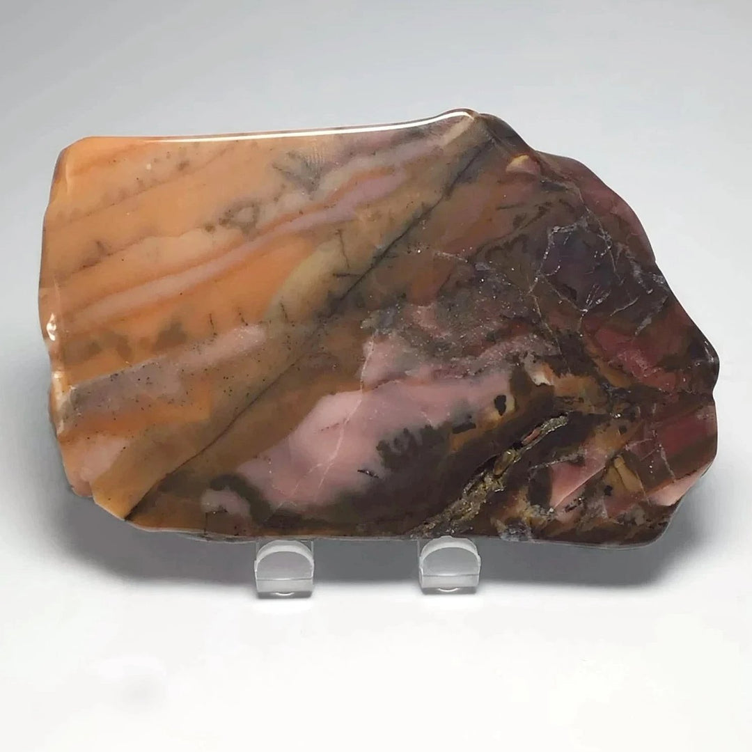 Bamboo Leaf Jasper Slice - Rocks and Gems Canada