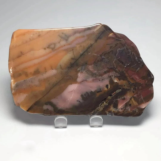 Bamboo Leaf Jasper Slice - Rocks and Gems Canada