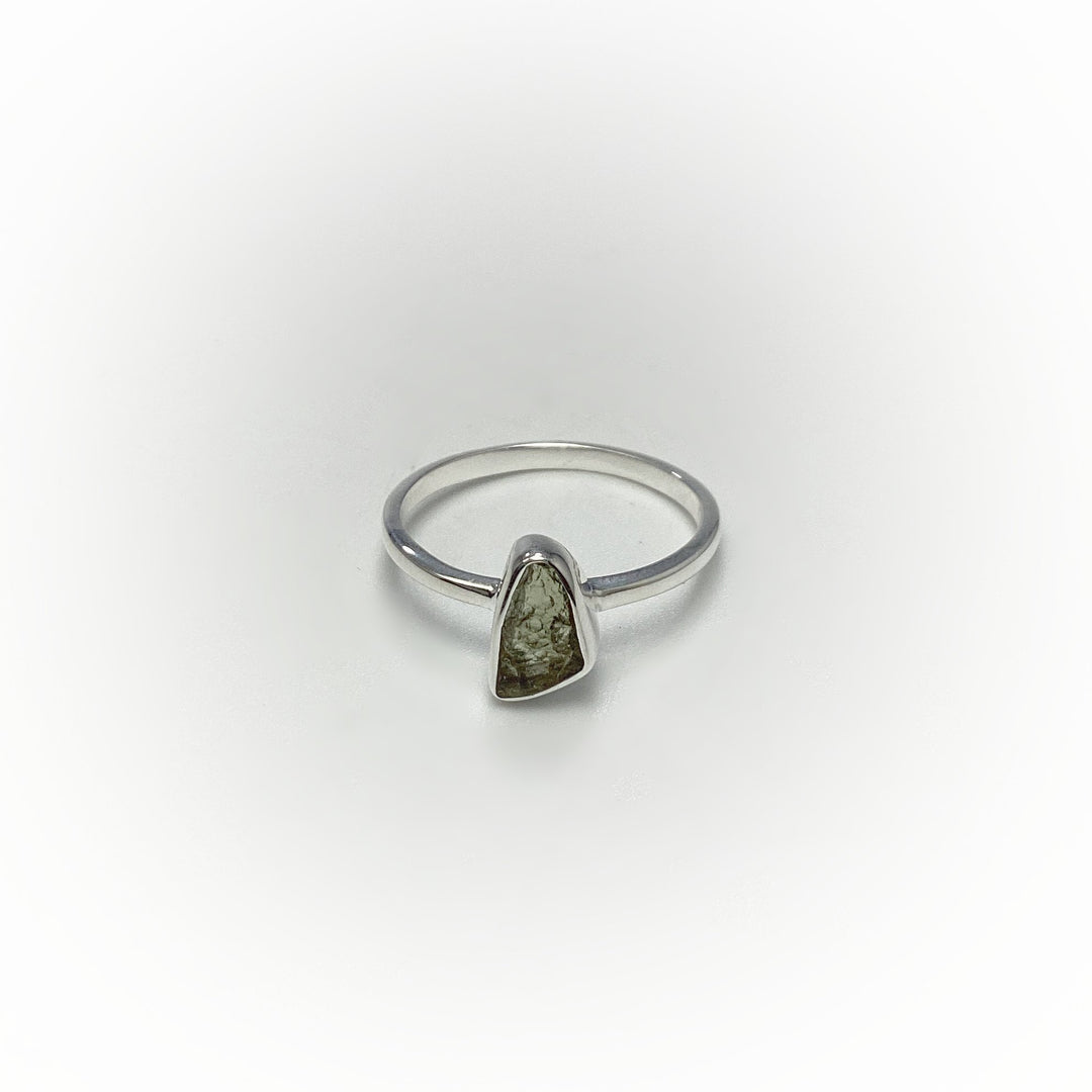 Moldavite Ring - Rocks and Gems Canada