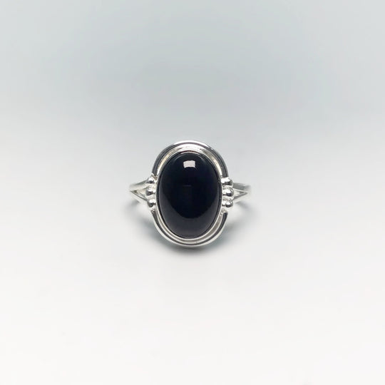 Black Onyx Ring - Rocks and Gems Canada