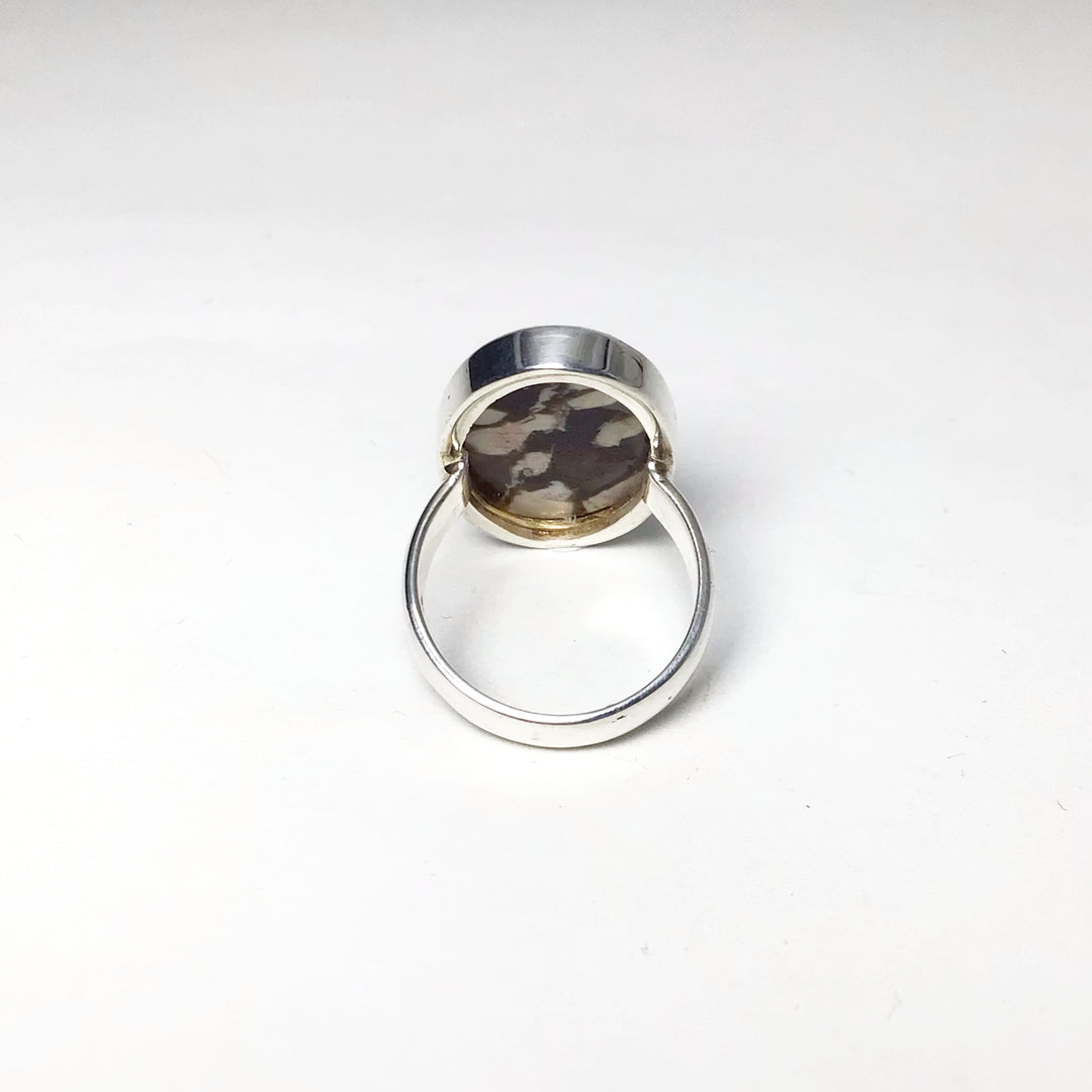 Petrified Peanut Wood Ring - Rocks and Gems Canada