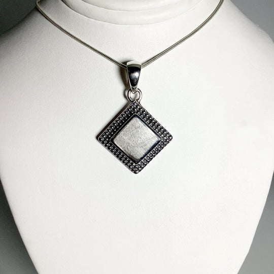 Muonionalusta Meteorite Pendant - Rocks and Gems Canada