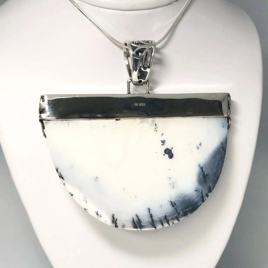 Dendritic Opal Pendant - Rocks and Gems Canada