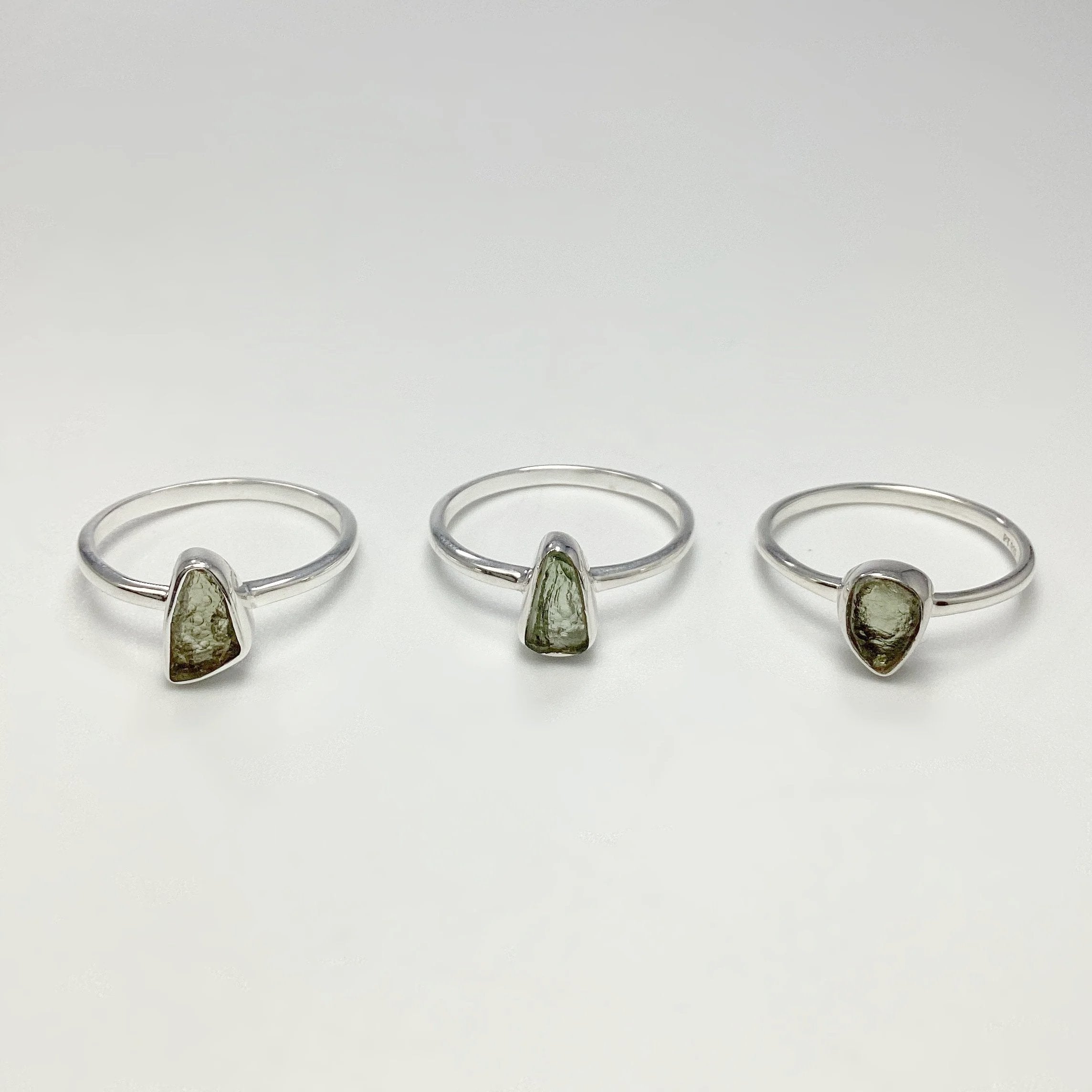 Moldavite Ring - Rocks and Gems Canada