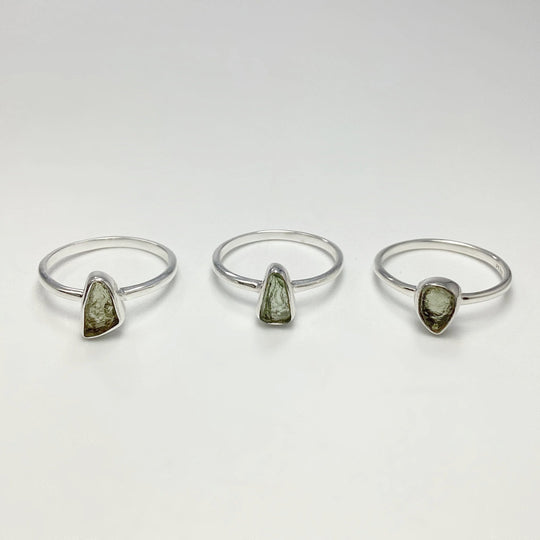 Moldavite Ring - Rocks and Gems Canada