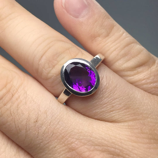 Amethyst Ring - Rocks and Gems Canada
