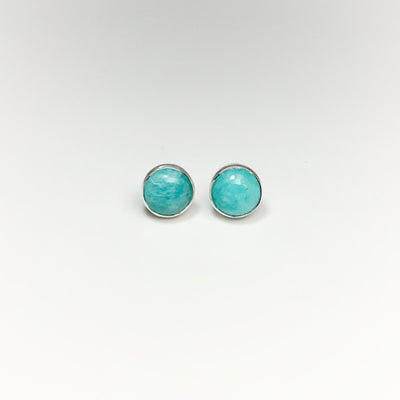 Amazonite Stud Earrings