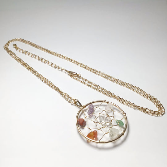 Dreamcatcher Necklace - Rocks and Gems Canada