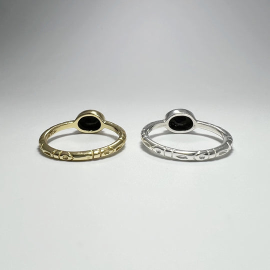 Black Onyx Ring - Rocks and Gems Canada