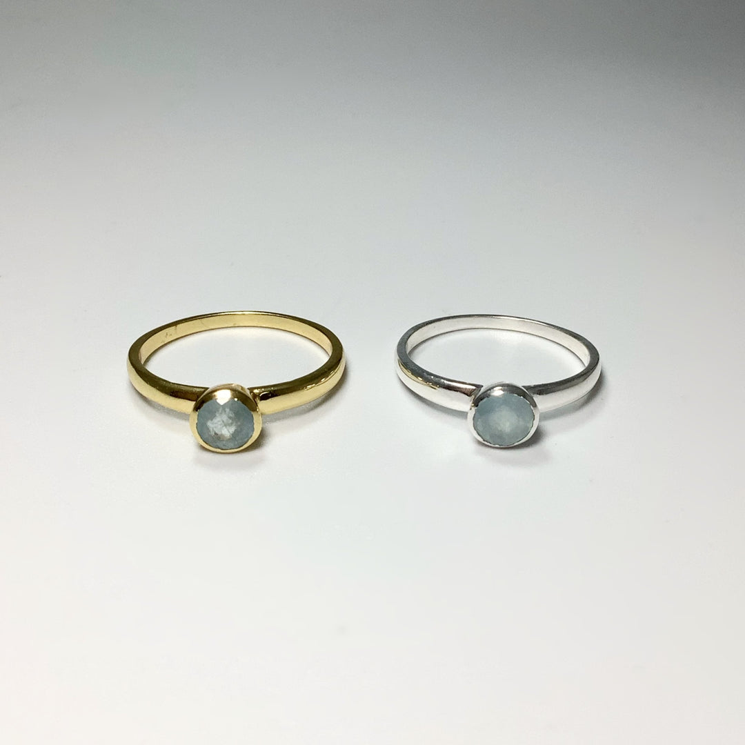 Aquamarine Ring - Rocks and Gems Canada