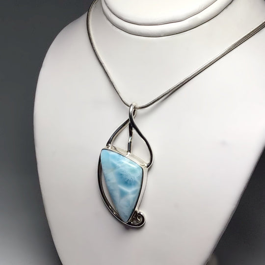 Larimar Pendant - Rocks and Gems Canada